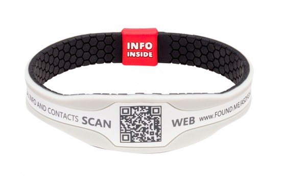 QR Code Medical Bracelet