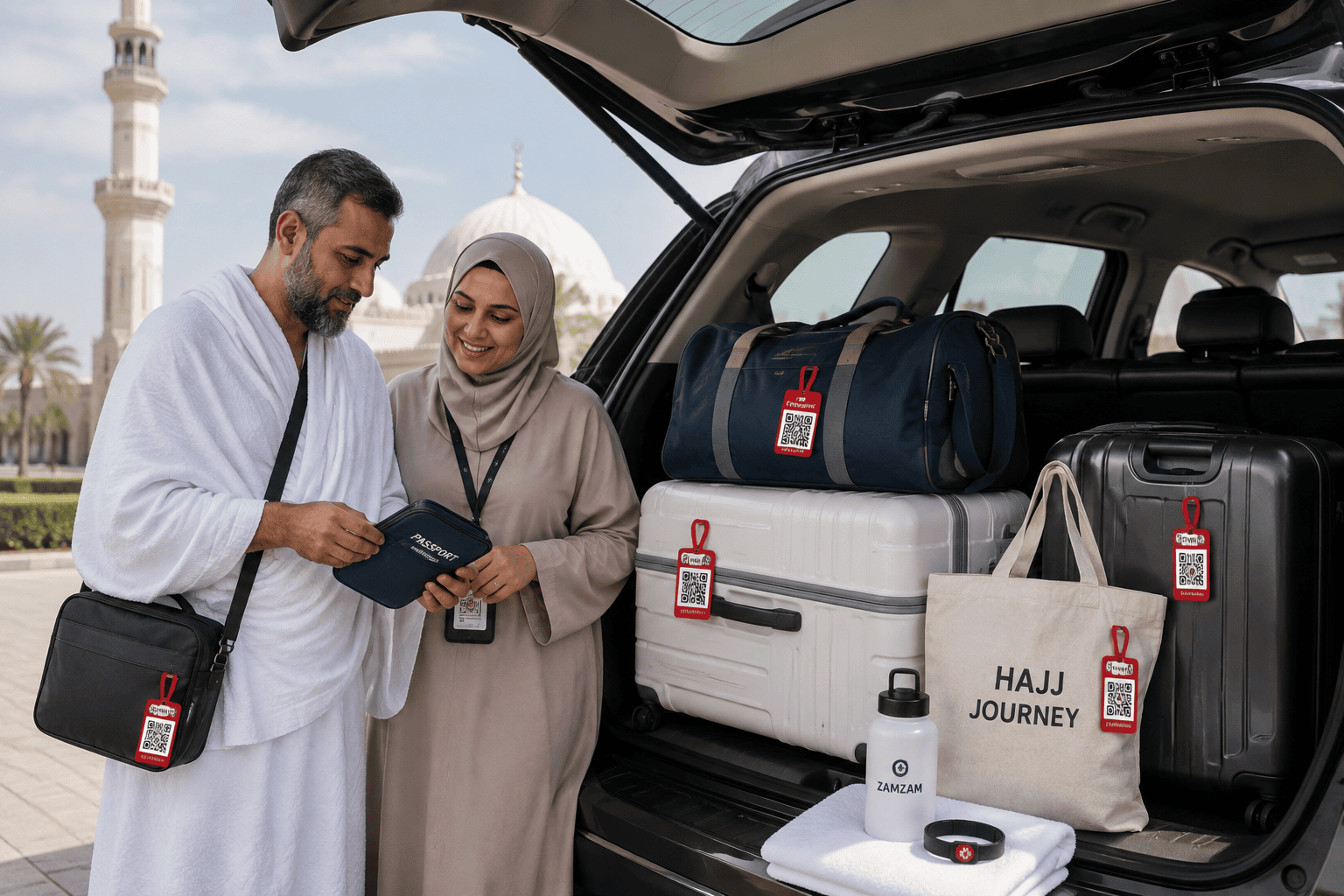 Hajj & Umrah Travel Safety: How FoundMe Helps Protect Your Luggage and Important Belongings